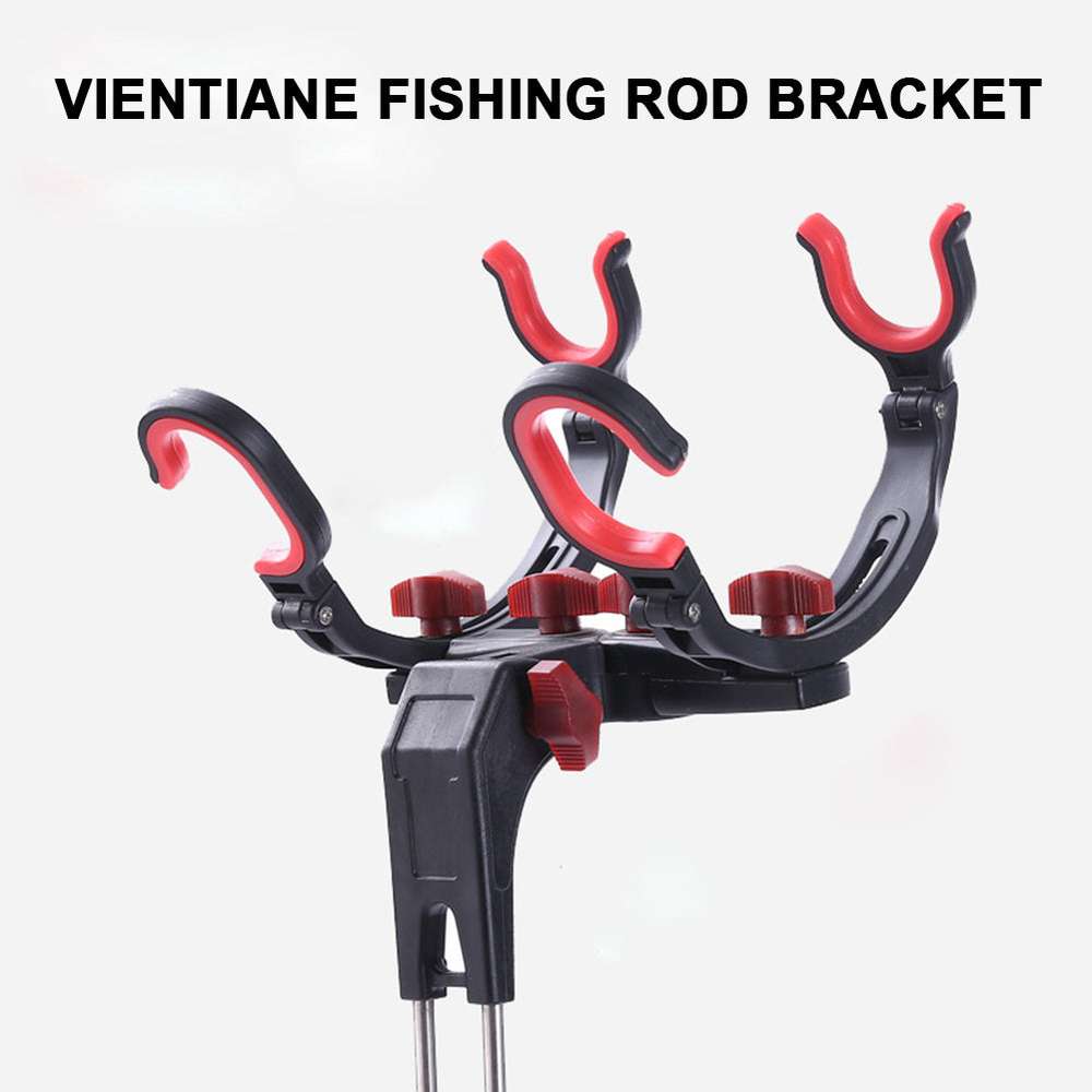 360° Adjustable Fishing Pole Holder - Universal Foldable Bracket for Sea & Lake Fishing - Minihomy