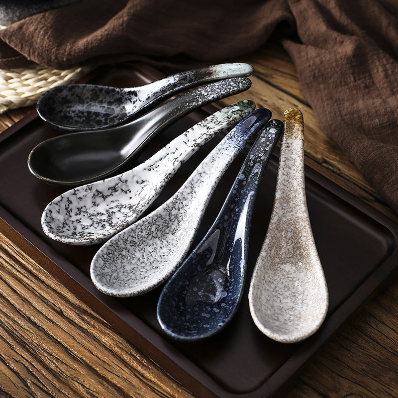 Japanese Tableware Ceramic Spoon