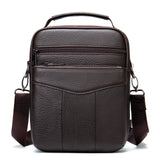 Business Men's Leather Single-shoulder Bag - Minihomy