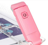 USB Rechargeable Book Light: Adjustable Brightness, Eye Protection, Clip-On Bookmark Reading Lamp