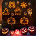 Halloween Window Hanging LED Lights - Spooky Halloween Decor - Minihomy