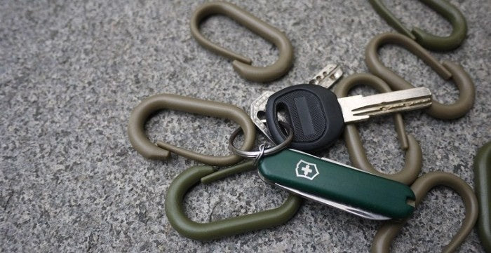 Oval Hanging Buckle Carabiner for DIY Backpack Accessories - Minihomy