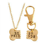 Best Charm Necklace Friendship Necklaces Dog Bones Animal Pendants - Minihomy