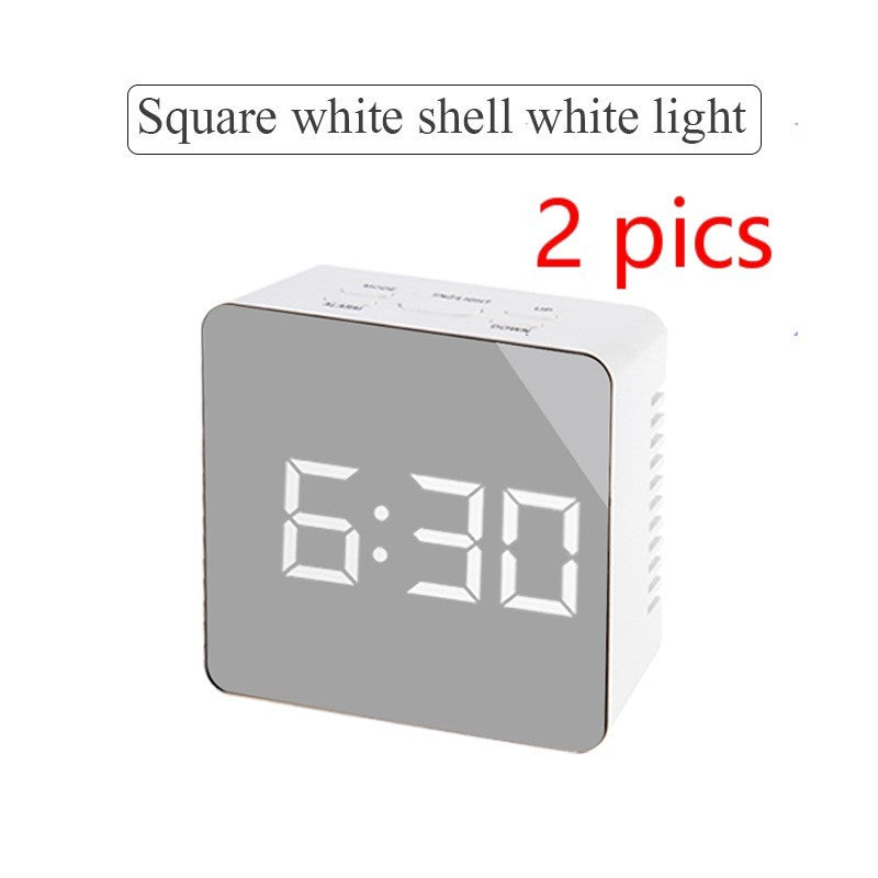 Digital LED multi-function mirror clock - Minihomy