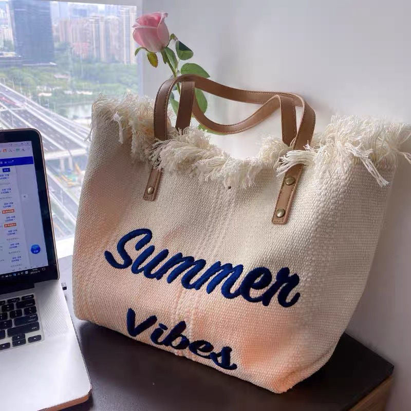 Beach Bag Travel Tote