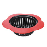 Kitchen Sink Drain Strainer Sewer Bathroom Floor Drain Sink Anti-Clogging Partition