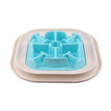 Anti-choking dog bowl slow food bowl