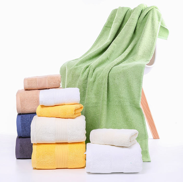 Color Cotton Bath Towel - Minihomy