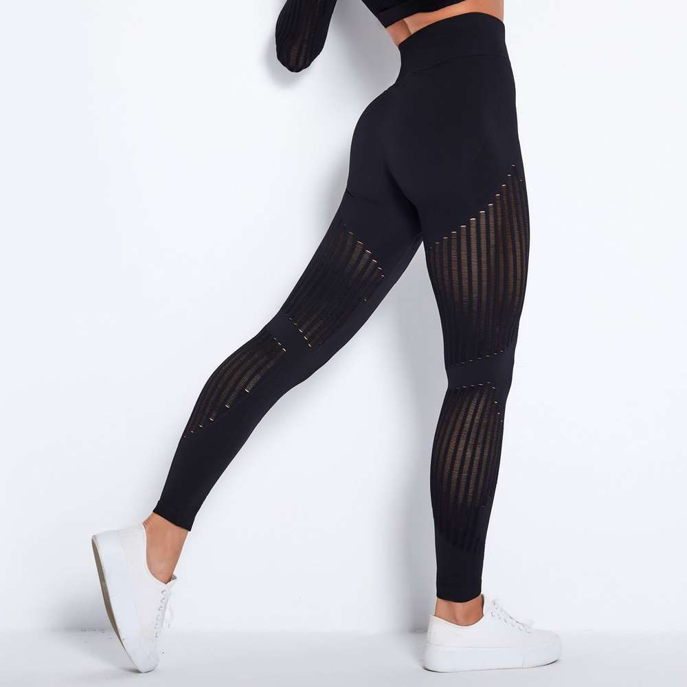 High waist hip lift yoga pants - Minihomy