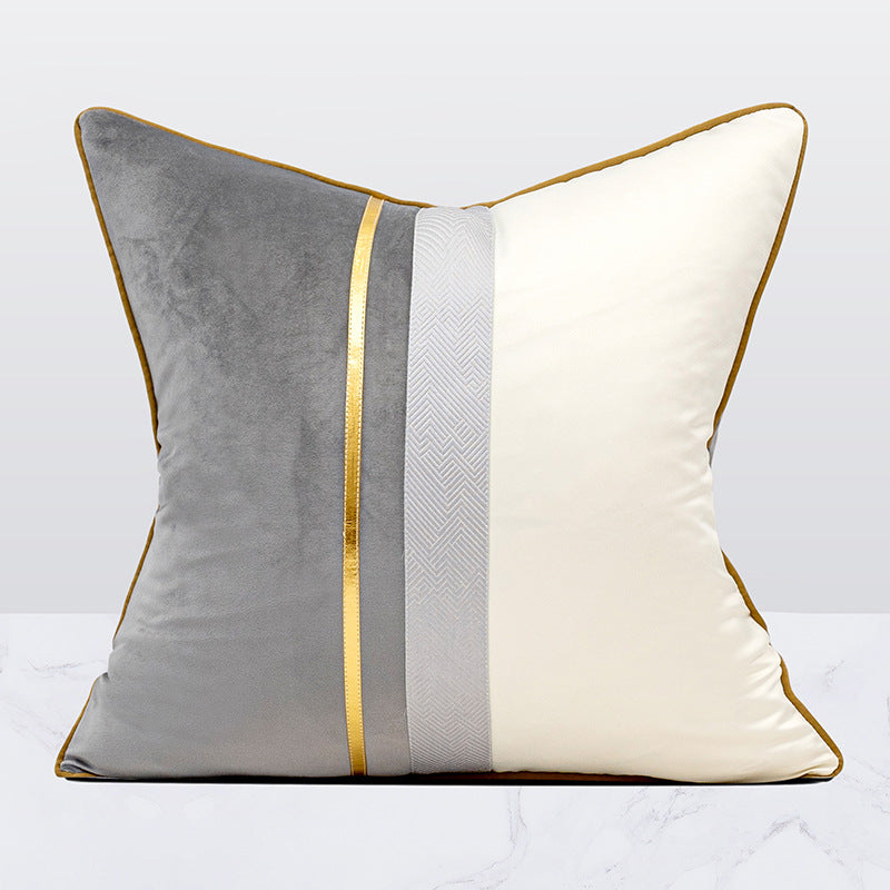 Light Luxury Pillow Cushion Home Model Home Nordic Simple Velvet