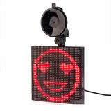 Full-Color Bluetooth Emoticon Car LED Display - Minihomy