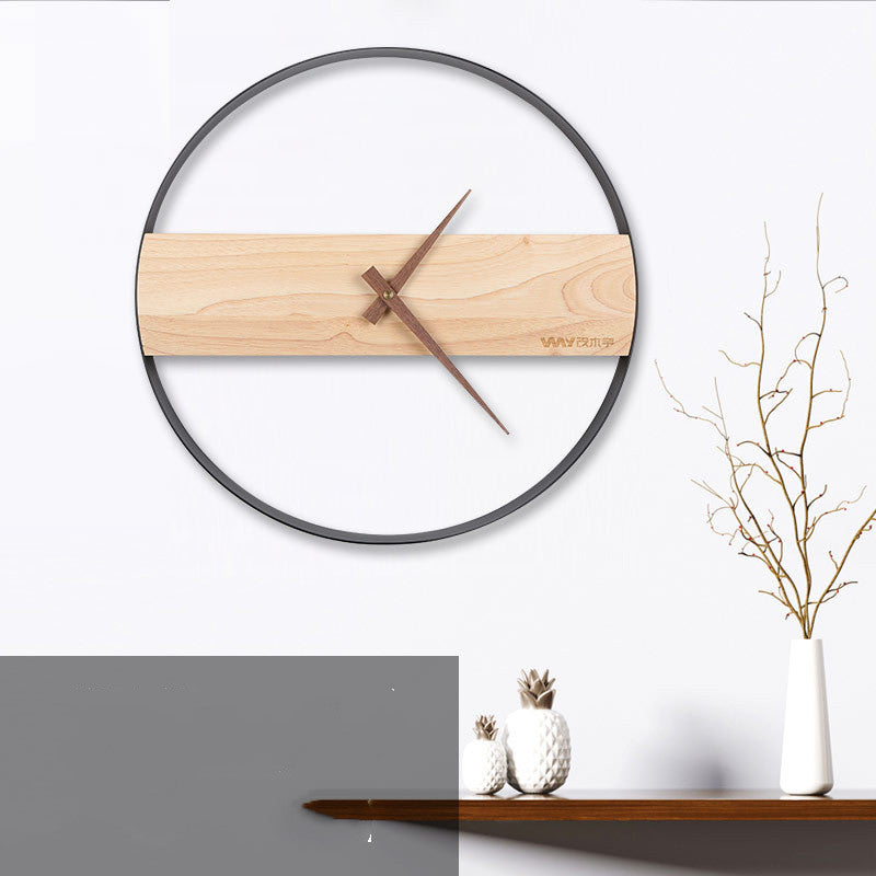 Wooden Elegance Wall Clock Multiple Hand Options