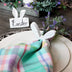 Easter Bunny Napkin Rings - Table Decor for Easter Party & Home - Minihomy