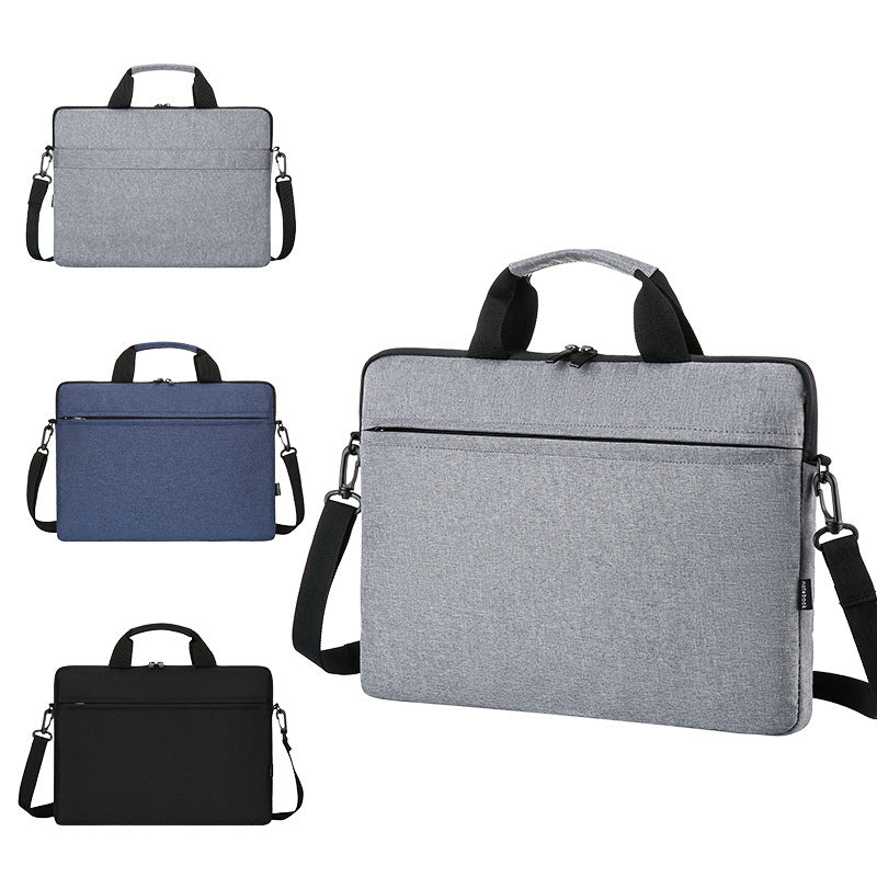 Hand-Held Laptop Bag Ultrabook Bag Liner Bag Thin Shoulder Messenger Bag - Minihomy