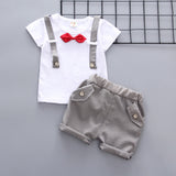 Baby Boy Summer Short Sleeve Suit Boy Shorts