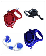 Pet Supplies With Water Bottle Cup Pet Rope