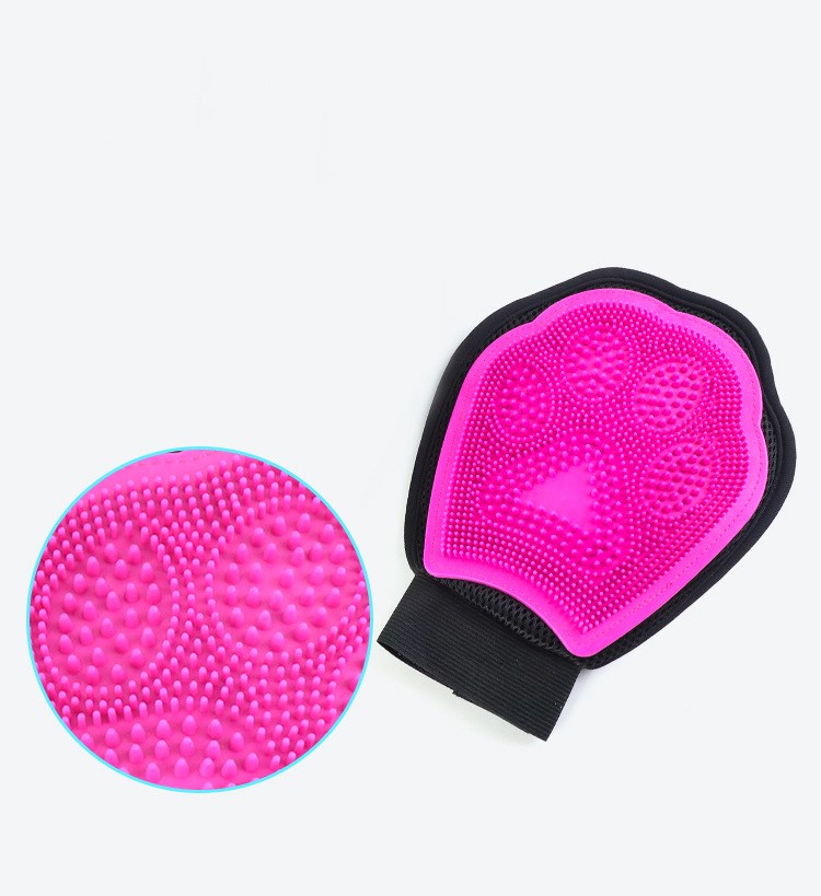 Pet Bath Glove Dog Cleaning Bath Brush - Minihomy