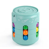 Can Cube Top Magic Colorful Beans Finger Spinning Stress Relief Toy - Minihomy