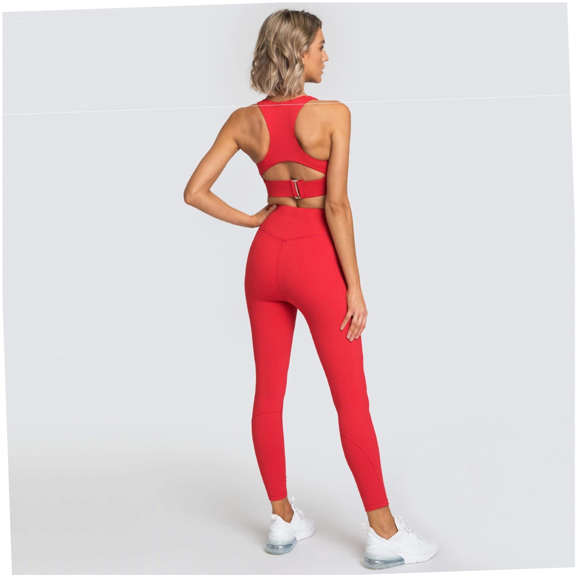 Pure Color Yoga Wear Sports Suit