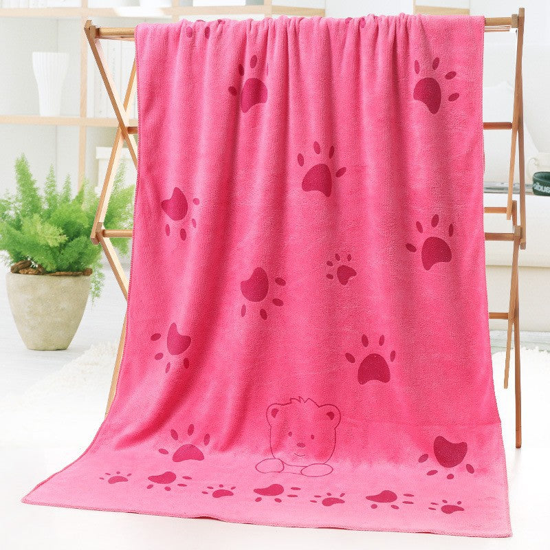 Dog Bath Towel: Super Absorbent Bath Towel