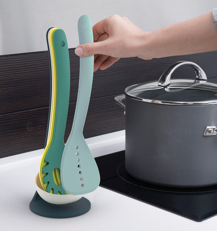6-Piece Non-Stick Cookware Set - Heat Resistant Kitchen Tools with Ergonomic Handles