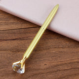 Metal Ballpoint Pen Student Gift Diamond Ballpoint Pen Creative Crystal Advertising Pen - Minihomy