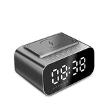 All-in-One Convenience: The Wireless Charging Bluetooth Speaker Clock - Minihomy