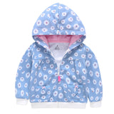 Little Baby Infant Dinosaur Cartoon Hooded Kids Cute Boys Outwear Sweatshirt