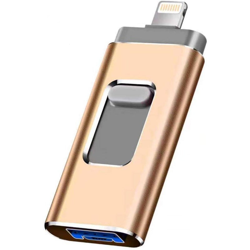 Four-in-one Small Push-pull Metal USB Drive