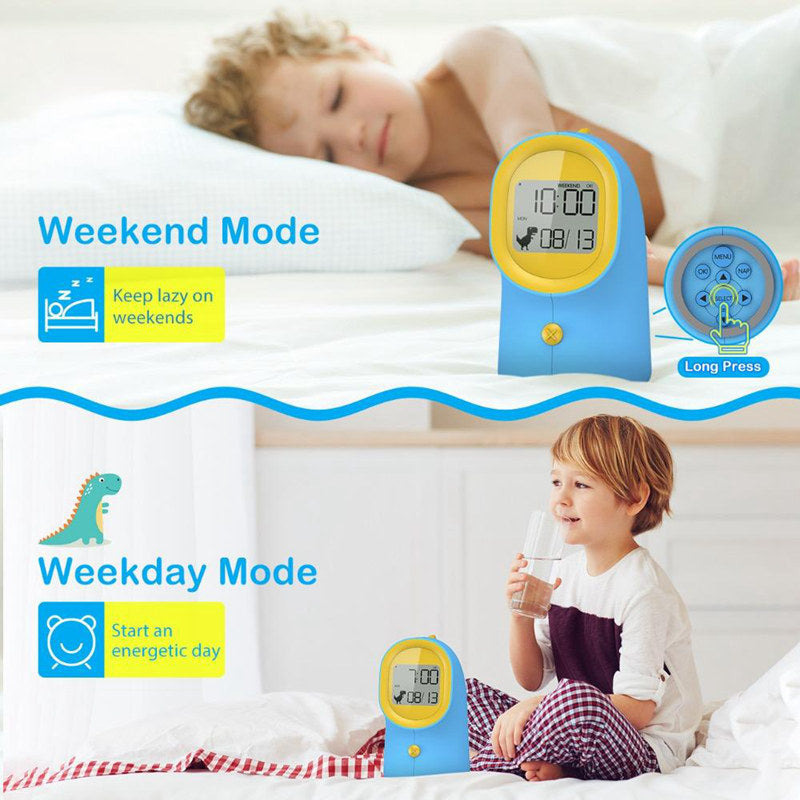 Bedside Night Light LED Display Electronic Alarm Clock - Simplify Your Mornings - Minihomy