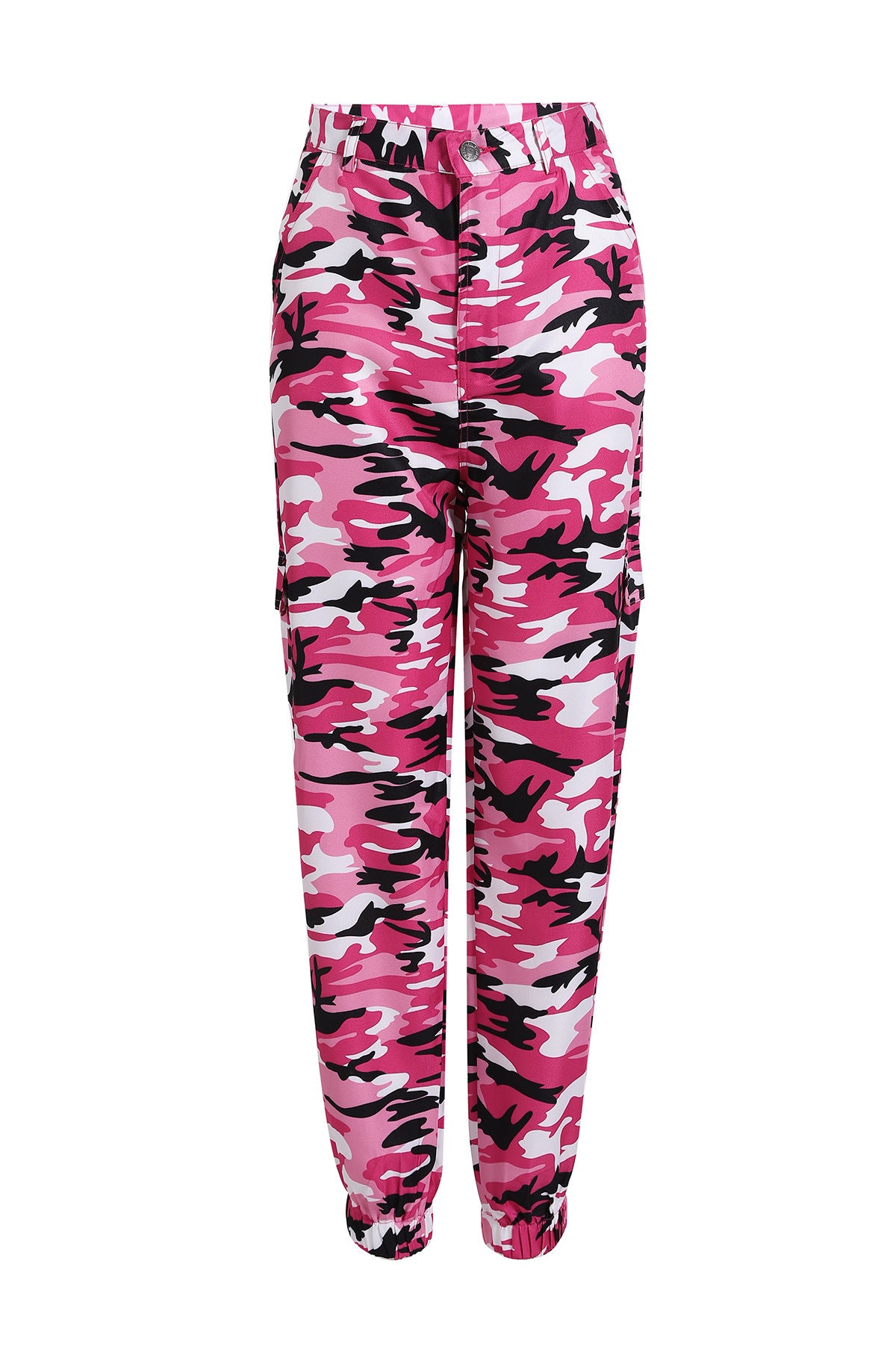 Camouflage Workwear Denim Casual Harem Pants