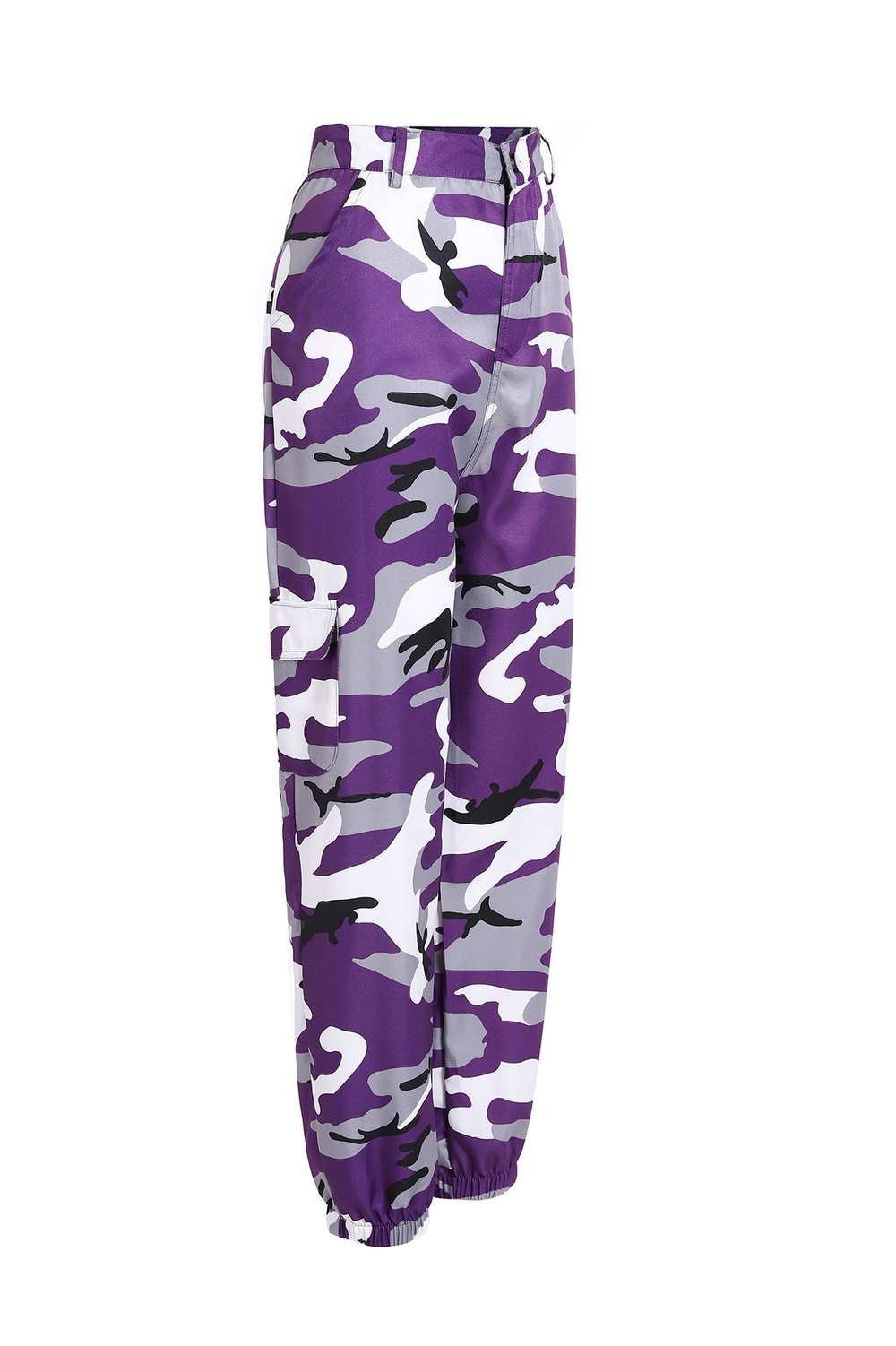 Camouflage Workwear Denim Casual Harem Pants - Minihomy