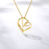 Classic Love Heart Pendant Women's Heart Necklace - Minihomy