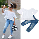 Shirt Shorts Girls Kids Clothes For Baby Set Children