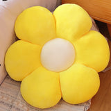 Color Flower Pillow Sun Flower Plush Cushion