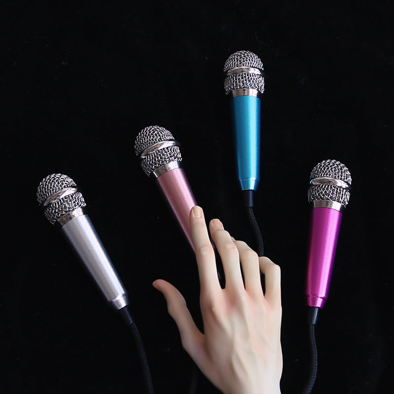 Mini BJD Microphone Doll Prop for Photography & Concerts