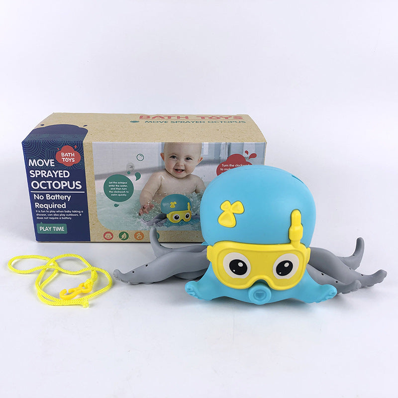 Funny Octopus Bath Toy for Kids - Floating, Crawling, Swimming Fun!