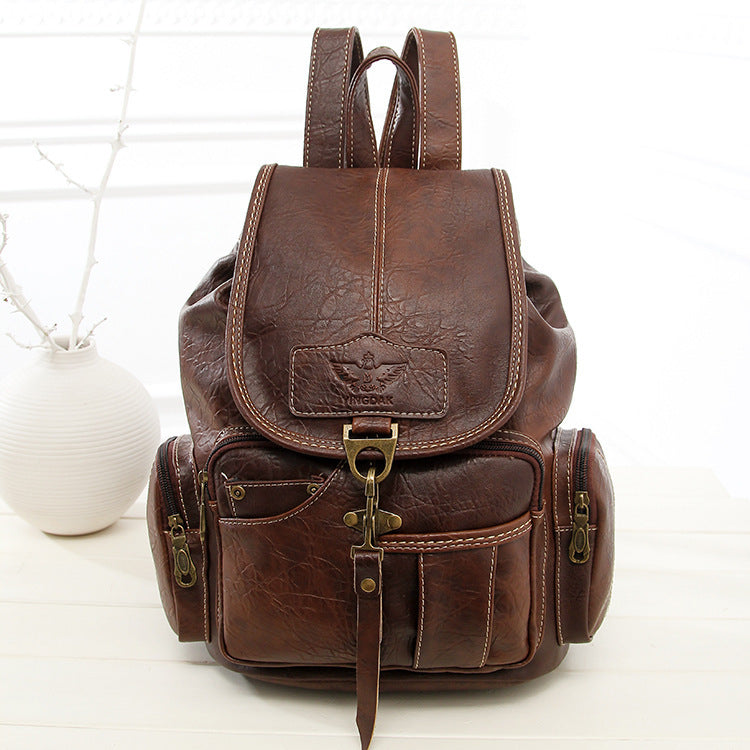 Retro Shoulder Bag Female Trend Hook Women's Backpack: Elevate Your Style Game