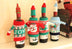 Knitted Christmas Bottle Set - Minihomy