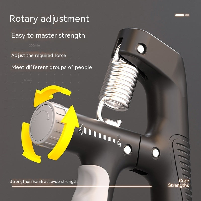 Adjustable Hand Grip Strength Trainer -  Improve Wrist, Finger & Forearm Power - Minihomy