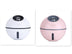 Humidifier Rechargeable Mini Ultrasonic Aroma Diffuser with LED Light Fan - Minihomy