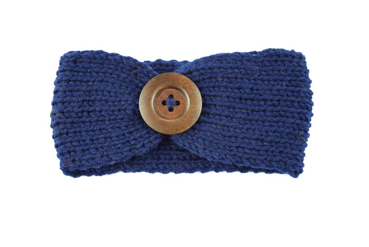 Baby wool headband hand-woven hair accessories