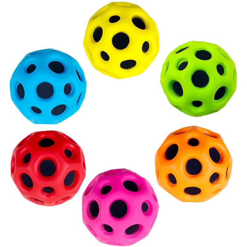 Hole Ball PU Foam Solid Elastic Interactive Slow Rebound Toy - Minihomy