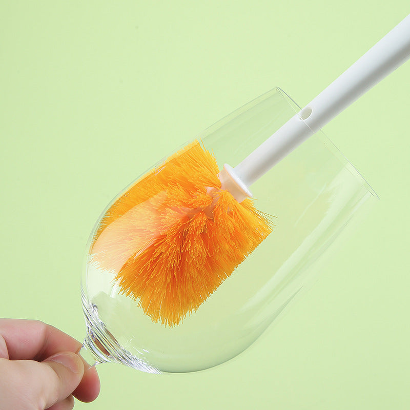 Multifunctional Five-in-one Cup Brush Long Handle Kitchen Gadgets - Minihomy