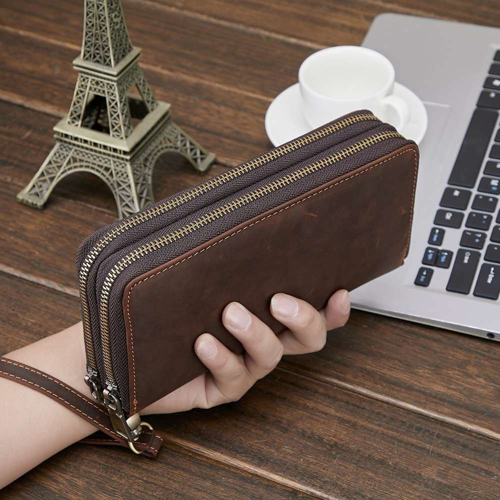 Men's Retro Long Wallet - Minihomy