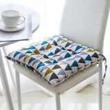 Summer Chair Cushion - Square Linen+Cotton Seat Pad