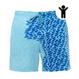 Magical Change Color Beach Shorts Summer Men Swimming Trunks Swimwear Swimsuit