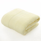 Cotton Thickened Plain Colored Bath Towel