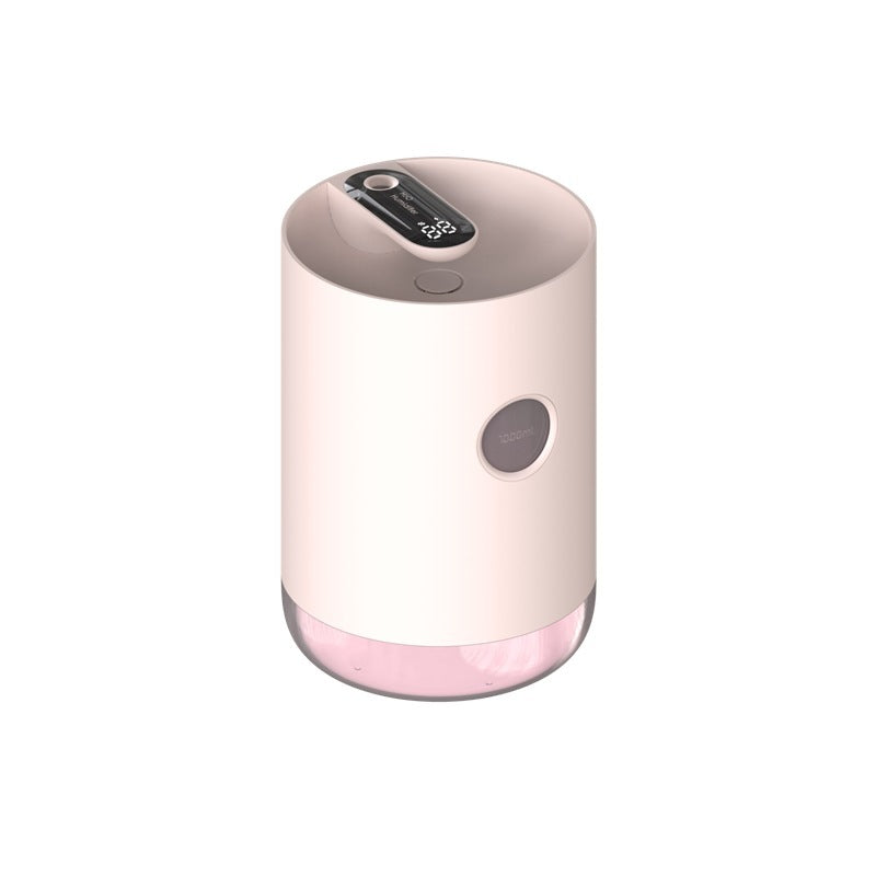 1L Portable Wireless USB Air Humidifier with LED Night Light and Battery Life Display - Minihomy