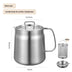 304 Stainless Steel Oil Filter Vessel - Large Capacity, Filter Basket, Deep Fryer, Grease Separator - Minihomy